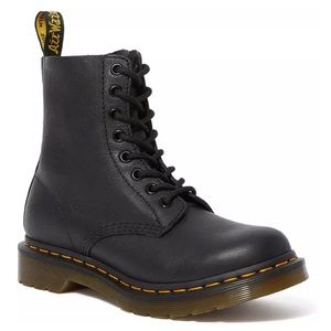 Dr.Martens Black Leather Combat Boots